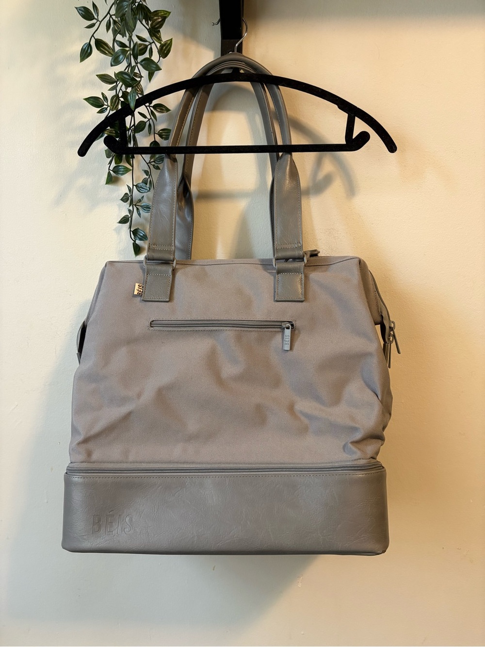 Beis Mini Weekender Bag - Grey